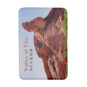 Prachtige Valley of Fire, NV Bath Mat! Badmat (Voorkant Verticaal)