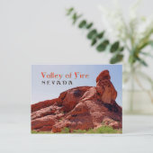 Prachtige Valley of Fire, NV Briefkaart! Briefkaart (Staand voorkant)