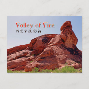 Prachtige Valley of Fire, NV Briefkaart! Briefkaart