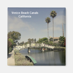 Prachtige Venice Beach Canals magneet! Magneet