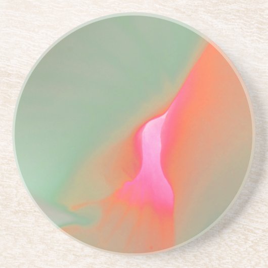 Prachtige ventilatorprintzandsteen Onderzetter (Voorkant)