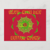 Prachtige verbazingwekkende Afrikaanse etnische st Briefkaart (Voorkant)