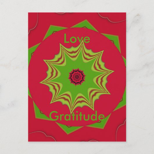 Prachtige verbazingwekkende Afrikaanse etnische st Briefkaart (Voorkant)