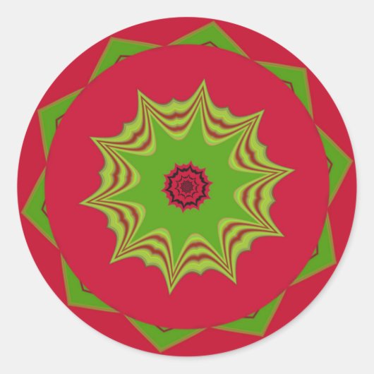 Prachtige verbazingwekkende Afrikaanse etnische st Ronde Sticker (Voorkant)