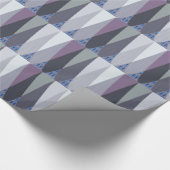 Prachtige verbazingwekkende Chevron Design Art Pri Cadeaupapier (Hoek)