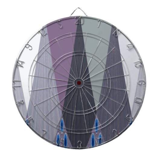 Prachtige verbazingwekkende Chevron Design Art Pri Dartbord (Voorkant)