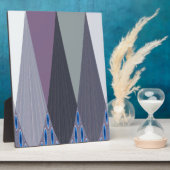 Prachtige verbazingwekkende Chevron Design Art Pri Fotoplaat (Zijkant)