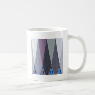 Prachtige verbazingwekkende Chevron Design Art Pri Koffiemok