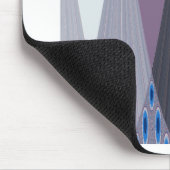 Prachtige verbazingwekkende Chevron Design Art Pri Muismat (Hoek)