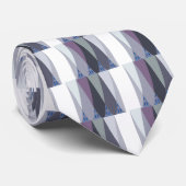 Prachtige verbazingwekkende Chevron Design Art Pri Stropdas (Opgerold)