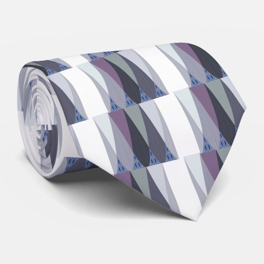 Prachtige verbazingwekkende Chevron Design Art Pri Stropdas (Opgerold)