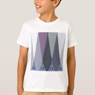 Prachtige verbazingwekkende Chevron Design Art Pri T-shirt