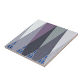 Prachtige verbazingwekkende Chevron Design Art Pri Tegeltje (Zijkant)