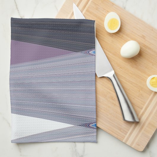 Prachtige verbazingwekkende Chevron Design Art Pri Theedoek (Quarter Fold)