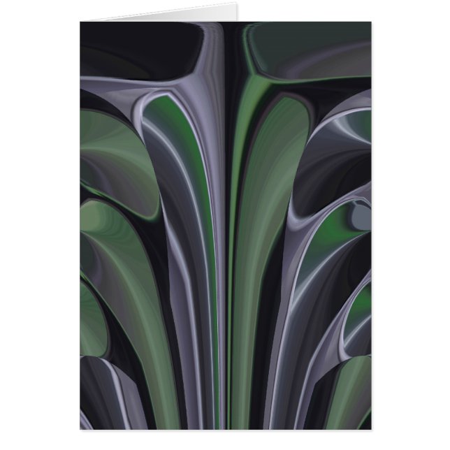 Prachtige Verbazingwekkende Groene Aurora Textuur  (Voorkant)