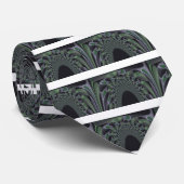 Prachtige Verbazingwekkende Groene Aurora Textuur  Stropdas (Opgerold)