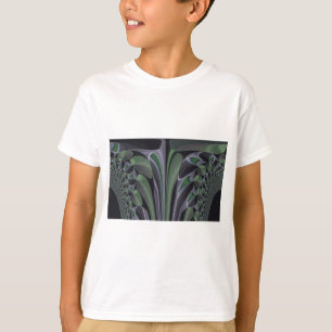 Prachtige Verbazingwekkende Groene Aurora Textuur T-shirt