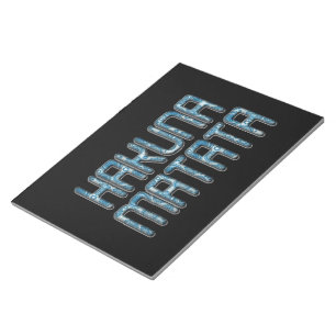 Prachtige verbazingwekkende Hakuna Matata Swahili  Notitieblok