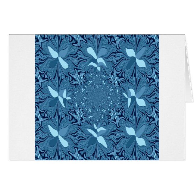 Prachtige verbazingwekkende iriserende blauwe cale (Voorkant Horizontaal)