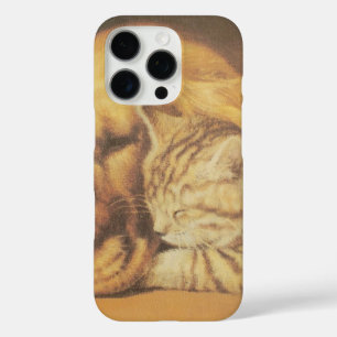 Prachtige verbazingwekkende kat en hond knuffelen iPhone 16 pro hoesje