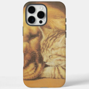 Prachtige verbazingwekkende kat en hond knuffelen  iPhone 16 pro max hoesje