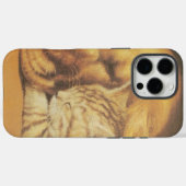 Prachtige verbazingwekkende kat en hond knuffelen  Case-Mate iPhone case (Achterkant (horizontaal))