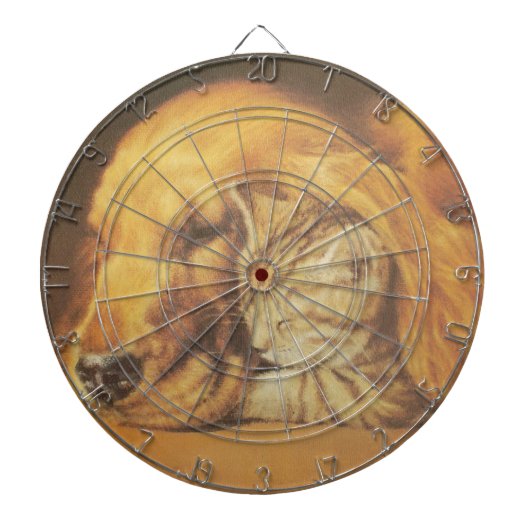 Prachtige verbazingwekkende kat en hond knuffelen  dartbord (Voorkant)