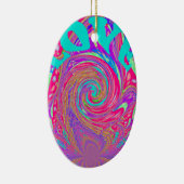 Prachtige Verbazingwekkende Liefde Werveltekst Kun Keramisch Ornament (Rechts)