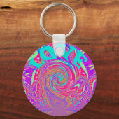 Prachtige Verbazingwekkende Liefde Werveltekst Kun Sleutelhanger (Voorkant)