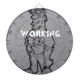 Prachtige Verbazingwekkende Potlood Schets: Overur Dartbord