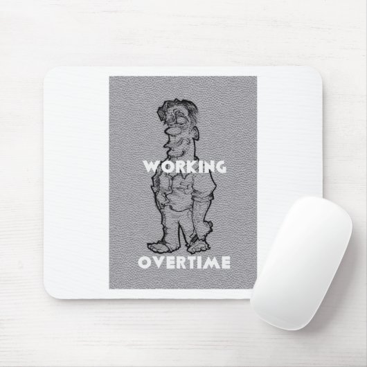 Prachtige Verbazingwekkende Potlood Schets: Overur Muismat (Met muis)