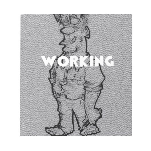 Prachtige Verbazingwekkende Potlood Schets: Overur Notitieblok (Voorkant)