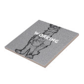 Prachtige Verbazingwekkende Potlood Schets: Overur Tegeltje (Zijkant)