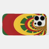 Prachtige Verbazingwekkende Rasta Kleuren Art Prin Case-Mate iPhone Case (Achterkant (horizontaal))