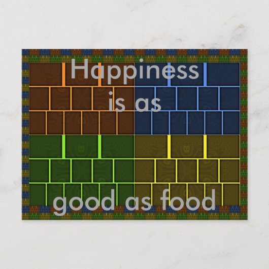 Prachtige verbazingwekkende regenboogkleur geometr briefkaart (Voorkant)