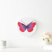 Prachtige Verbazingwekkende rode roze en paarse vl Ronde Klok (Huis)