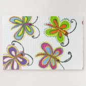 Prachtige verbazingwekkende Schattigee vlinderkuns Legpuzzel (Horizontaal)