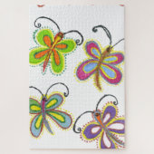 Prachtige verbazingwekkende Schattigee vlinderkuns Legpuzzel (Verticaal)