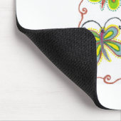 Prachtige verbazingwekkende Schattigee vlinderkuns Muismat (Hoek)