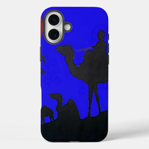 Prachtige Verbazingwekkende Sunset Camel Safari Ar iPhone 16 Plus Hoesje