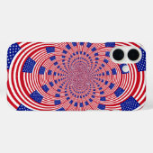 Prachtige Verbazingwekkende Vlag van de Verenigde  Case-Mate iPhone Case (Achterkant (horizontaal))