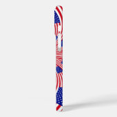 Prachtige Verbazingwekkende Vlag van de Verenigde  Case-Mate iPhone Case (Achterkant / Links)