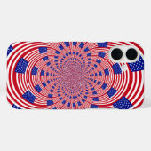 Prachtige Verbazingwekkende Vlag van de Verenigde Case-Mate iPhone Case (Achterkant (horizontaal))