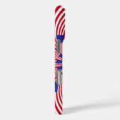Prachtige Verbazingwekkende Vlag van de Verenigde Case-Mate iPhone Case (Achterkant / Rechts)