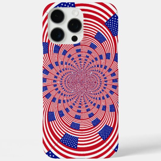 Prachtige Verbazingwekkende Vlag van de Verenigde Case-Mate iPhone Case (Achterkant)