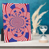 Prachtige Verbazingwekkende Vlag van de Verenigde  Fotoplaat (Zijkant)