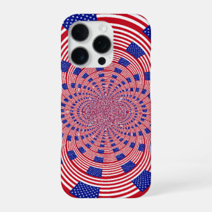 Prachtige Verbazingwekkende Vlag van de Verenigde  iPhone 16 Pro Hoesje