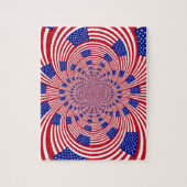 Prachtige Verbazingwekkende Vlag van de Verenigde Legpuzzel (Verticaal)