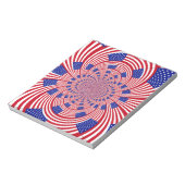 Prachtige Verbazingwekkende Vlag van de Verenigde  Notitieblok (Linkerzijde)