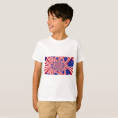 Prachtige Verbazingwekkende Vlag van de Verenigde  T-shirt (Voorkant volledig)